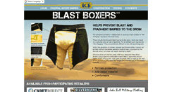 Desktop Screenshot of blastboxers.com
